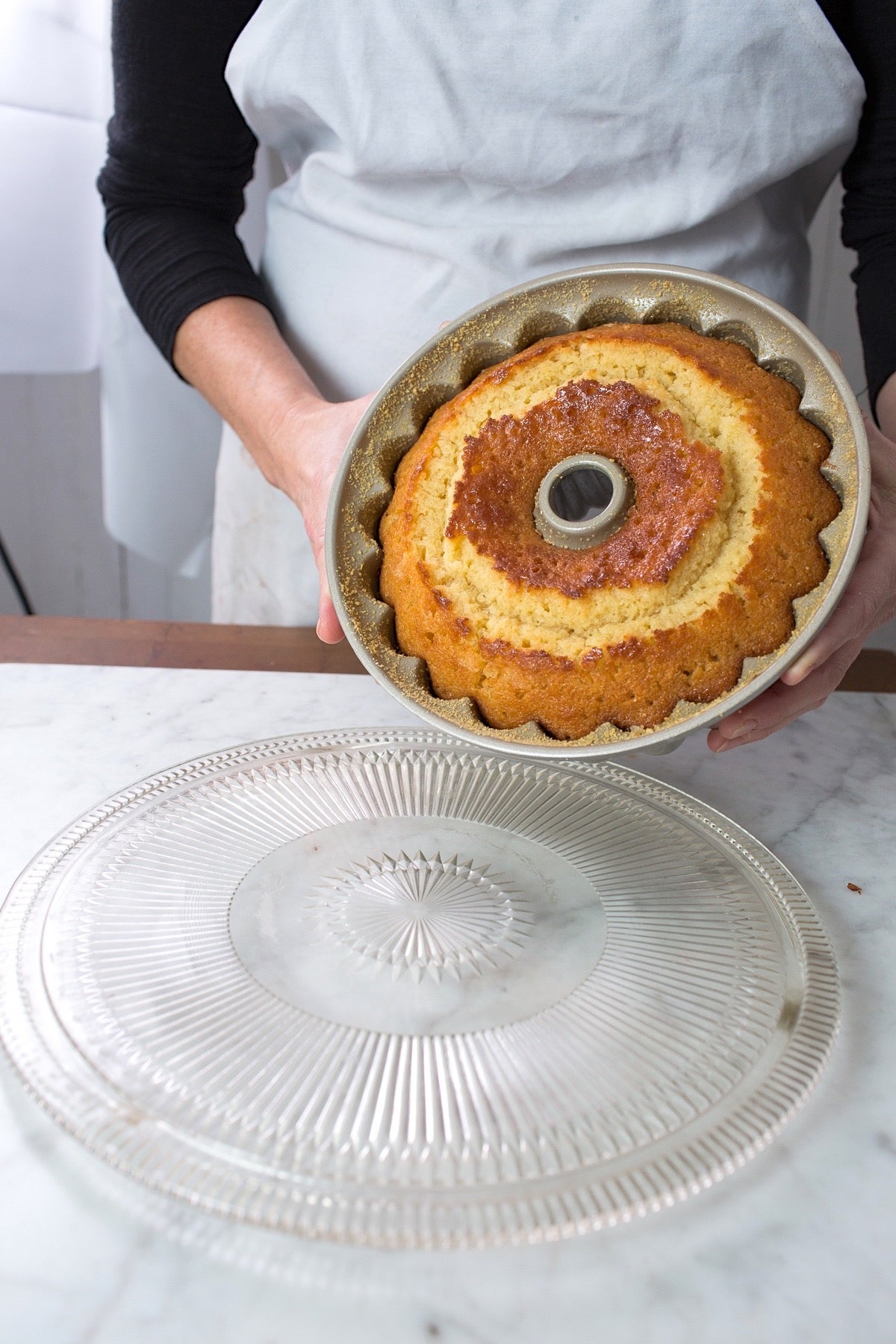 Caribbean Rum Cake via @kingarthurflour