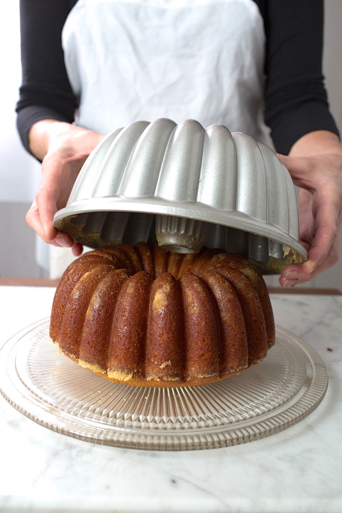 Caribbean Rum Cake via @kingarthurflour