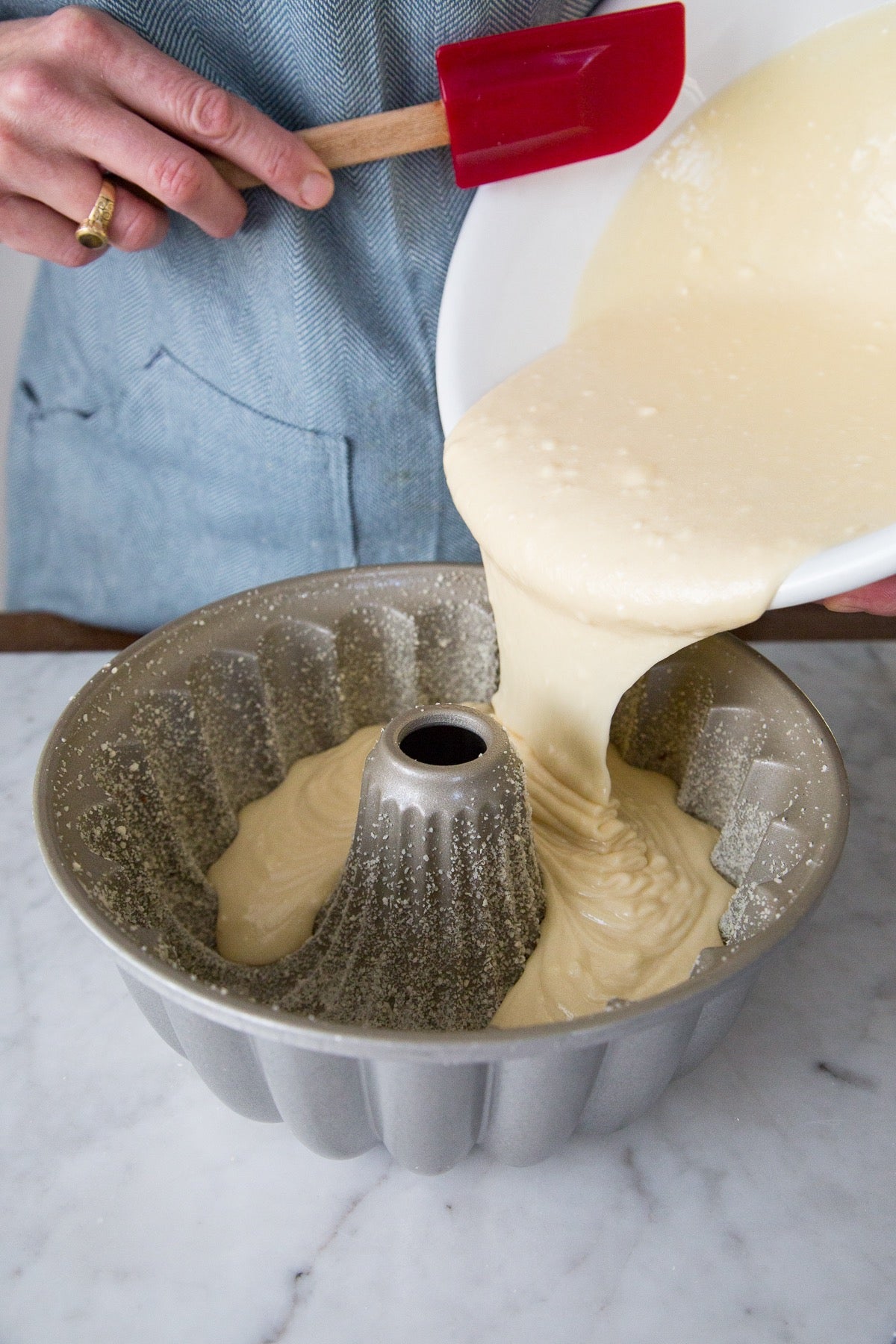 Caribbean Rum Cake via @kingarthurflour