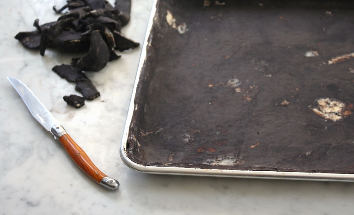 Chocolate Pecan Slab Pie via @kingarthurflour