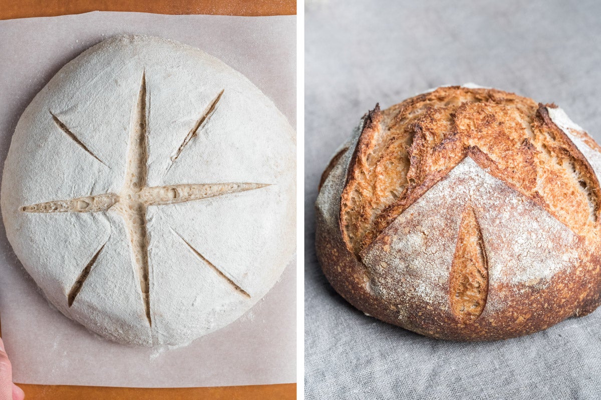 Decorative Cuts via @kingarthurflour