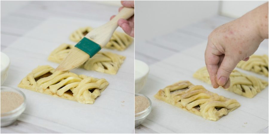 How to make Mummy Hand Pies via @kingarthurflour