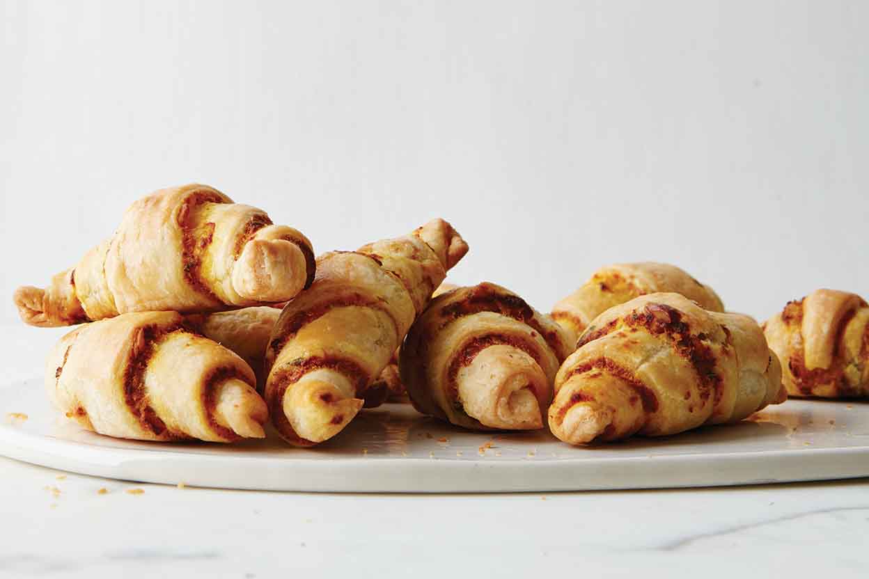 Savory rugelach via @kingarthurflour