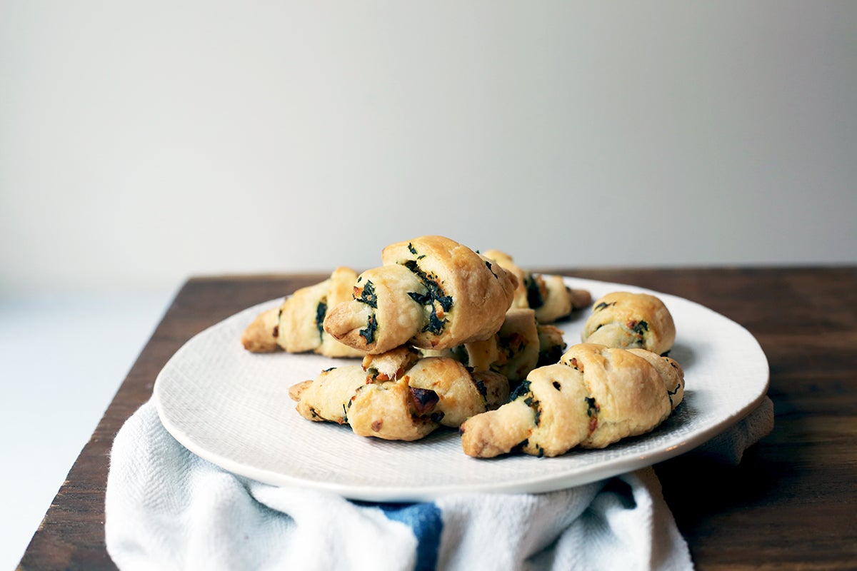 Savory rugelach via @kingarthurflour