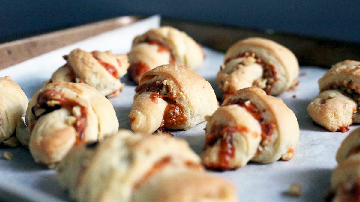 Savory rugelach via @kingarthurflour