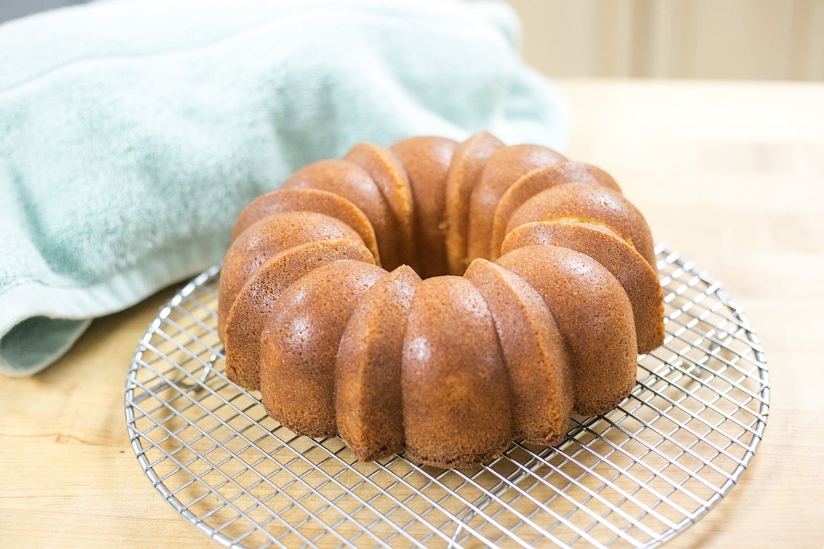 Stuck Bundt via @kingarthurflour