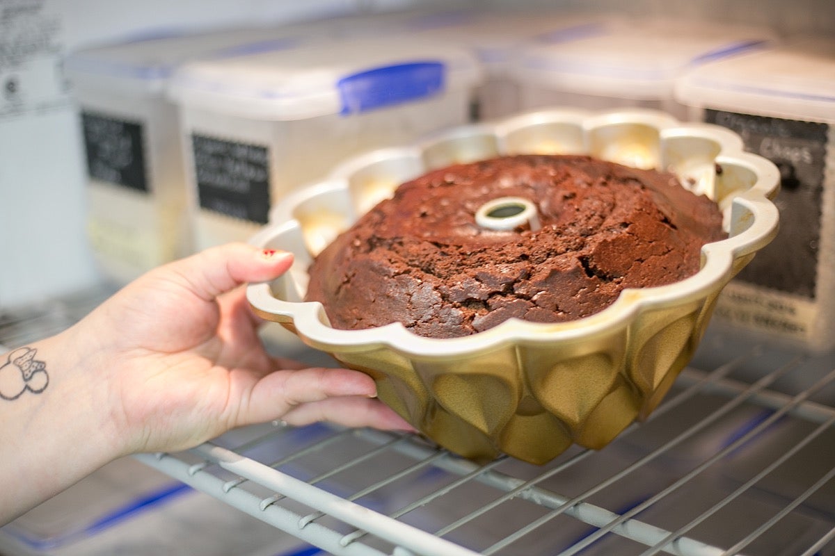 Stuck Bundt via @kingarthurflour