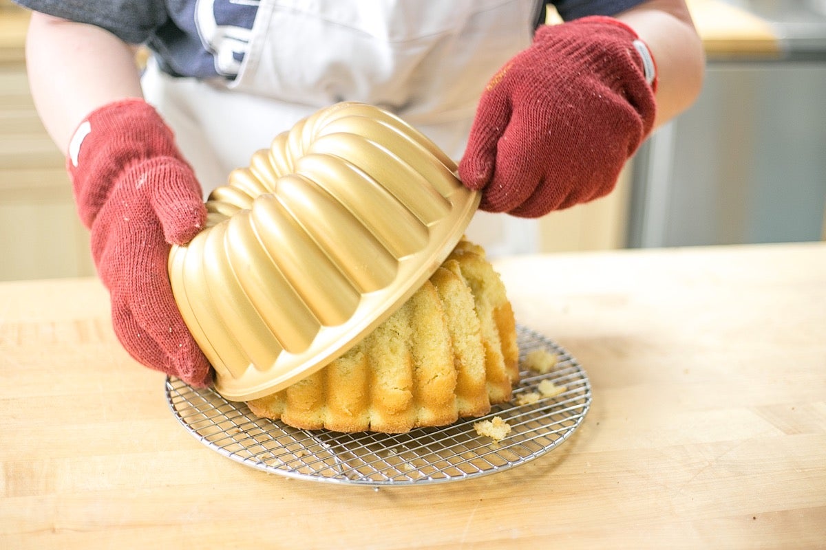 Stuck Bundt via @kingarthurflour