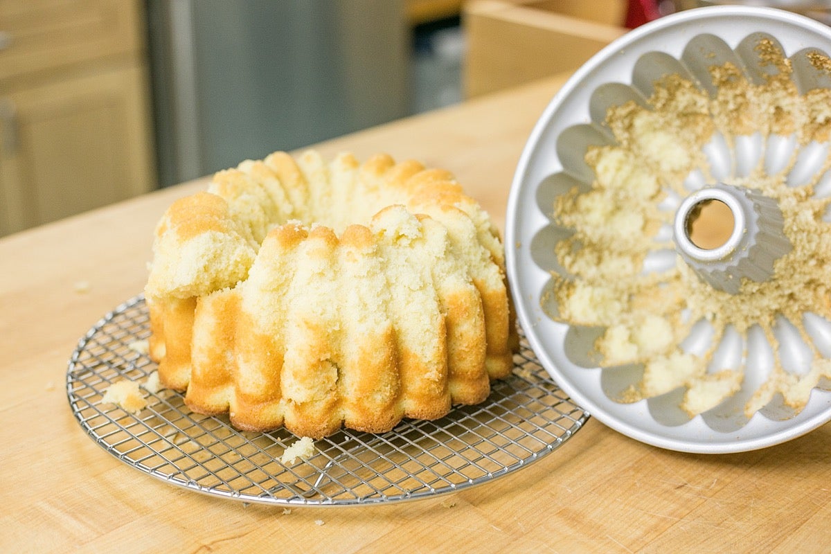 Stuck Bundt via @kingarthurflour