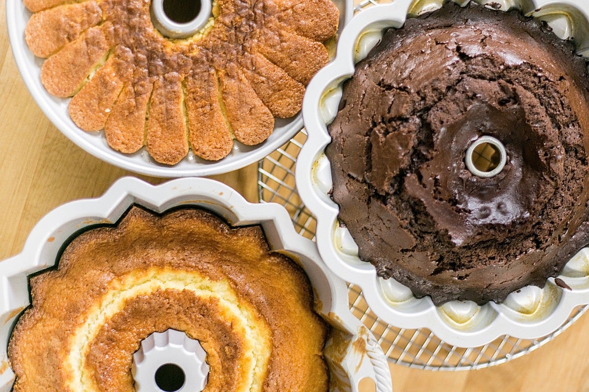 Stuck Bundt via @kingarthurflour