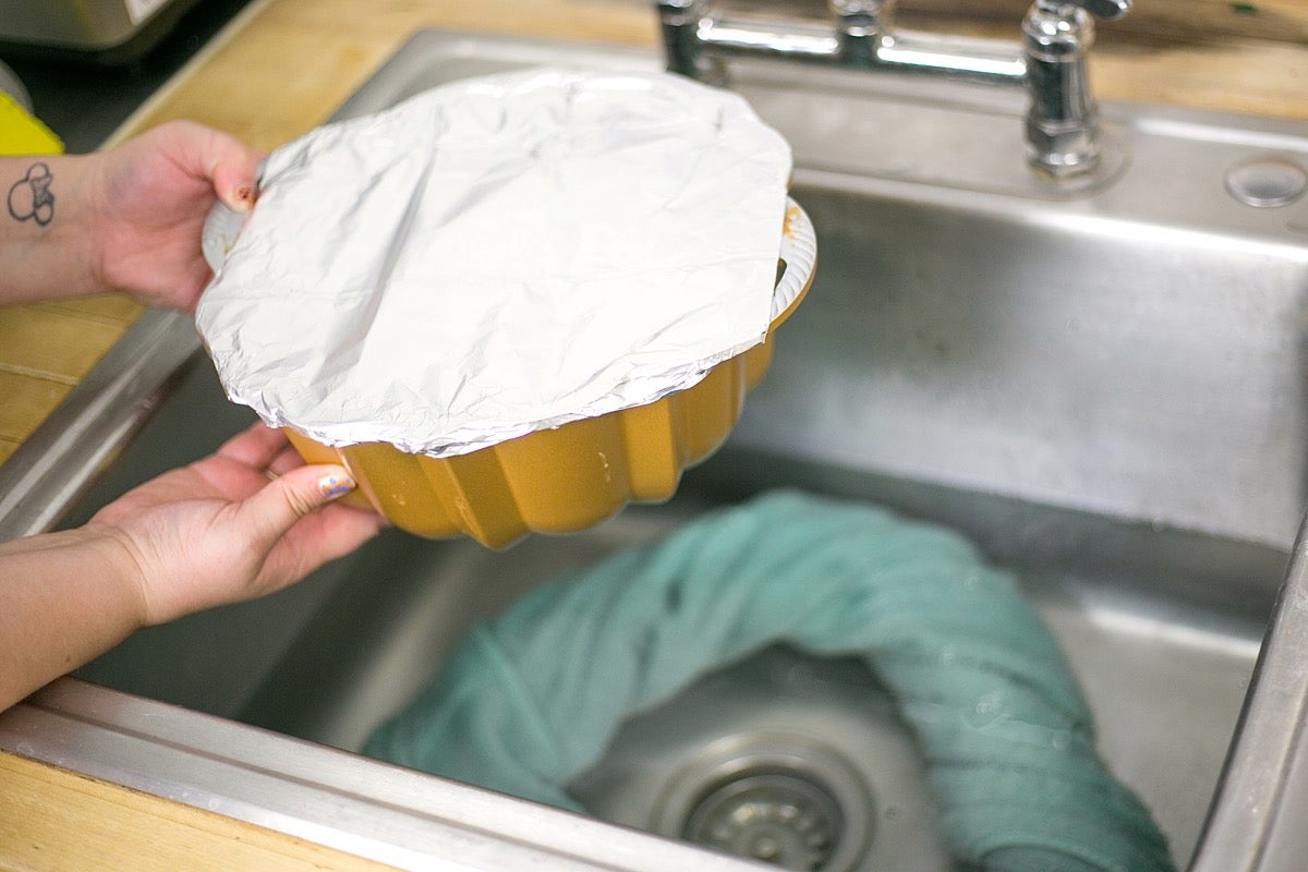 Stuck Bundt via @kingarthurflour