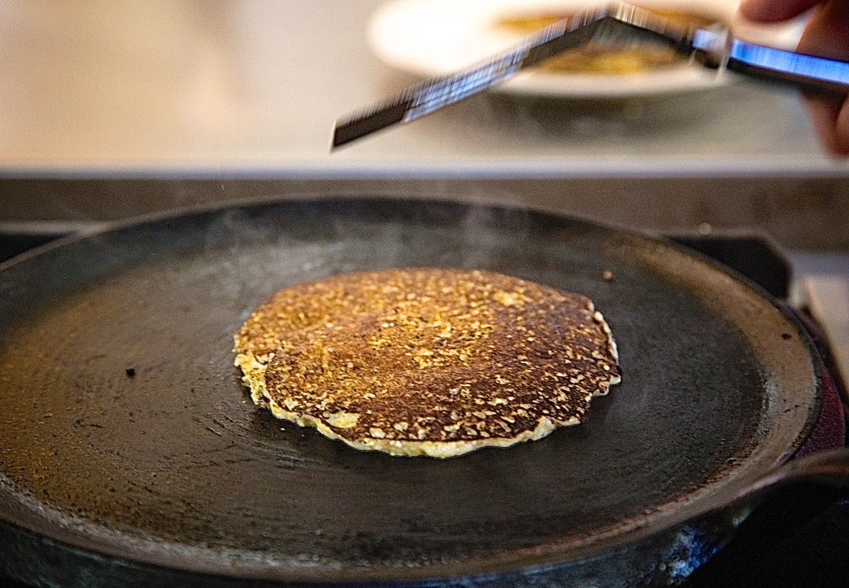 Hoecakes via @kingarthurflour