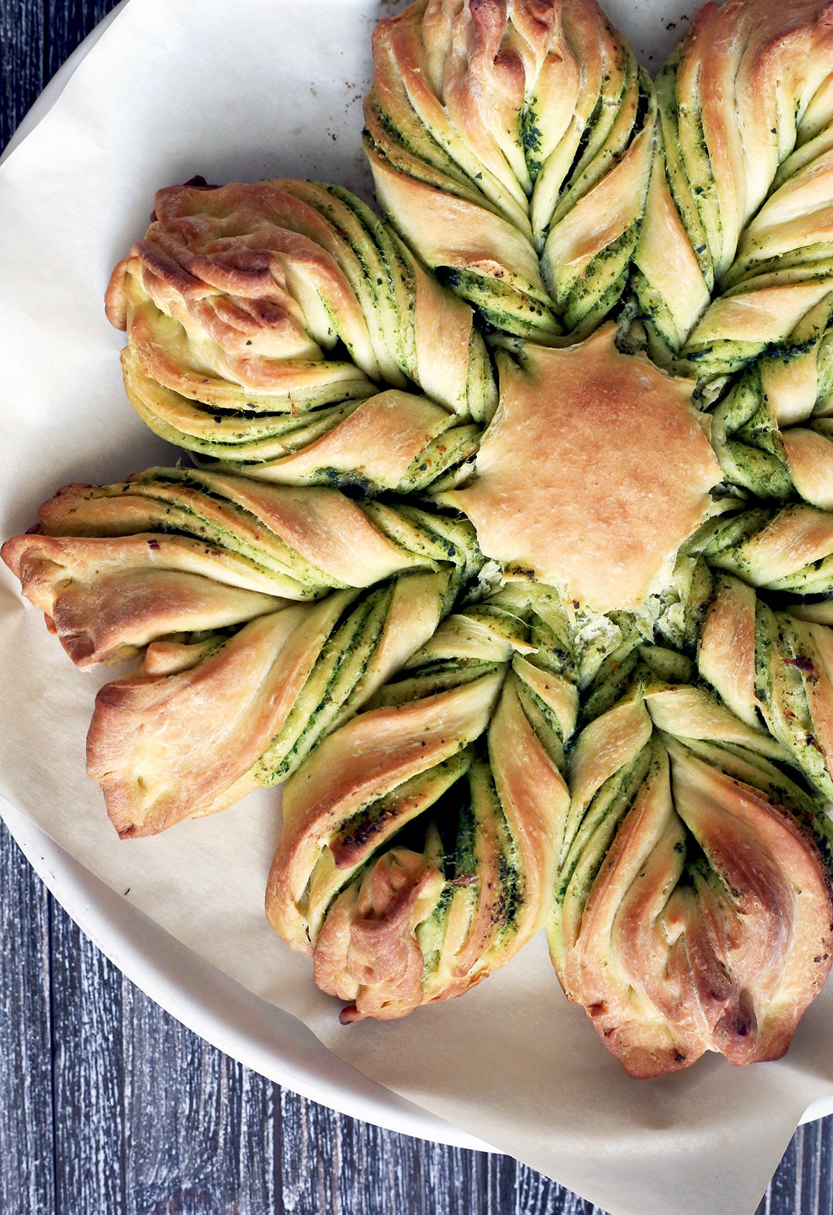 Savory Star Bread via @kingarthurflour