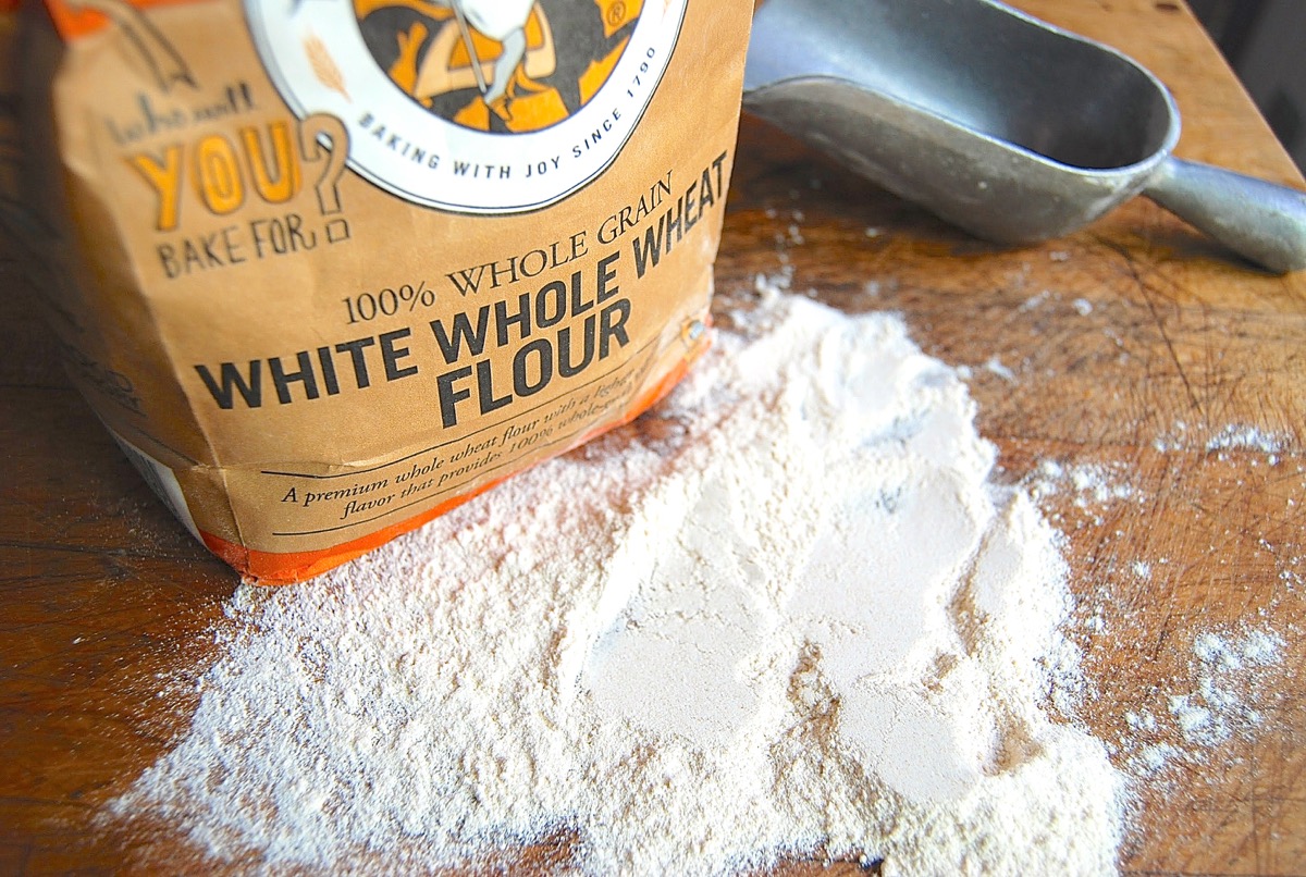 How to use whole wheat flour in quick bread via @kingarthurflour