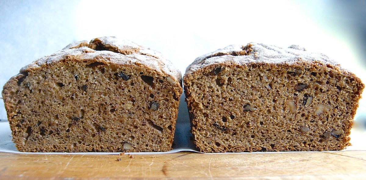 How to use whole wheat flour in quick bread via @kingarthurflour