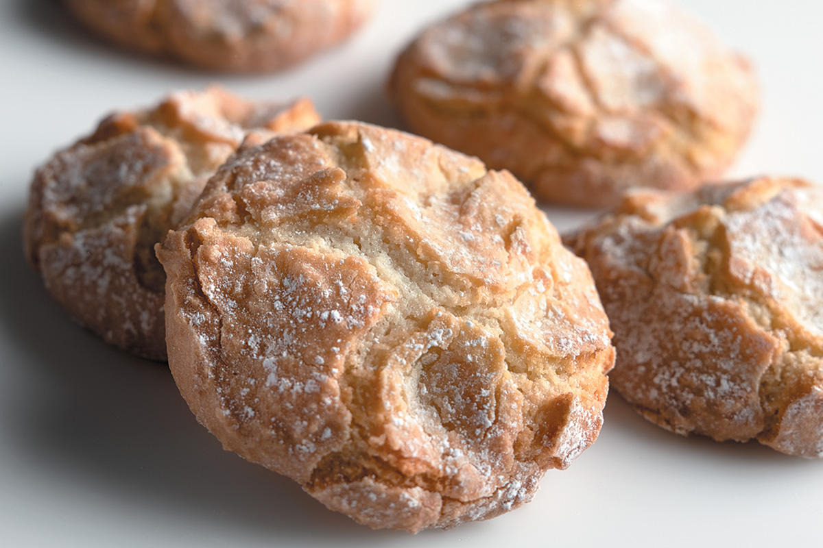Almond Cloud Cookies via @kingarthurflour