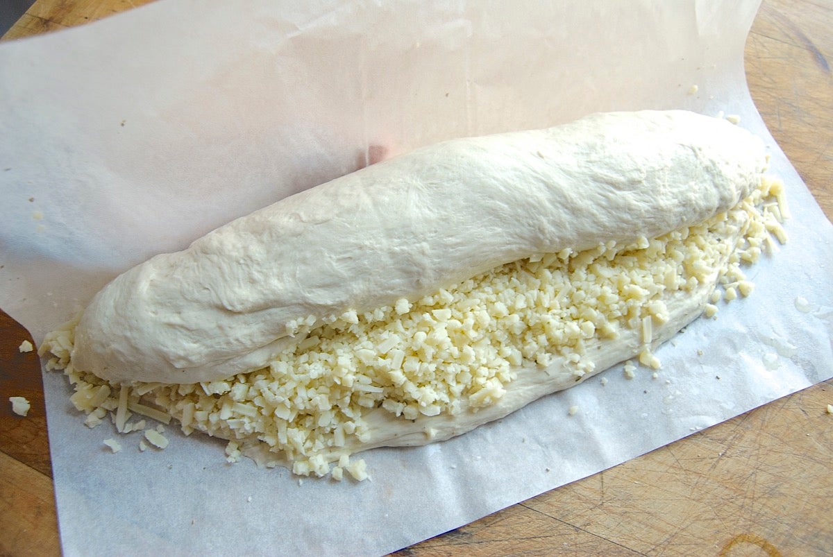 Gruyere-Stuffed Crusty Loaves Bakealong via @kingarthurflour