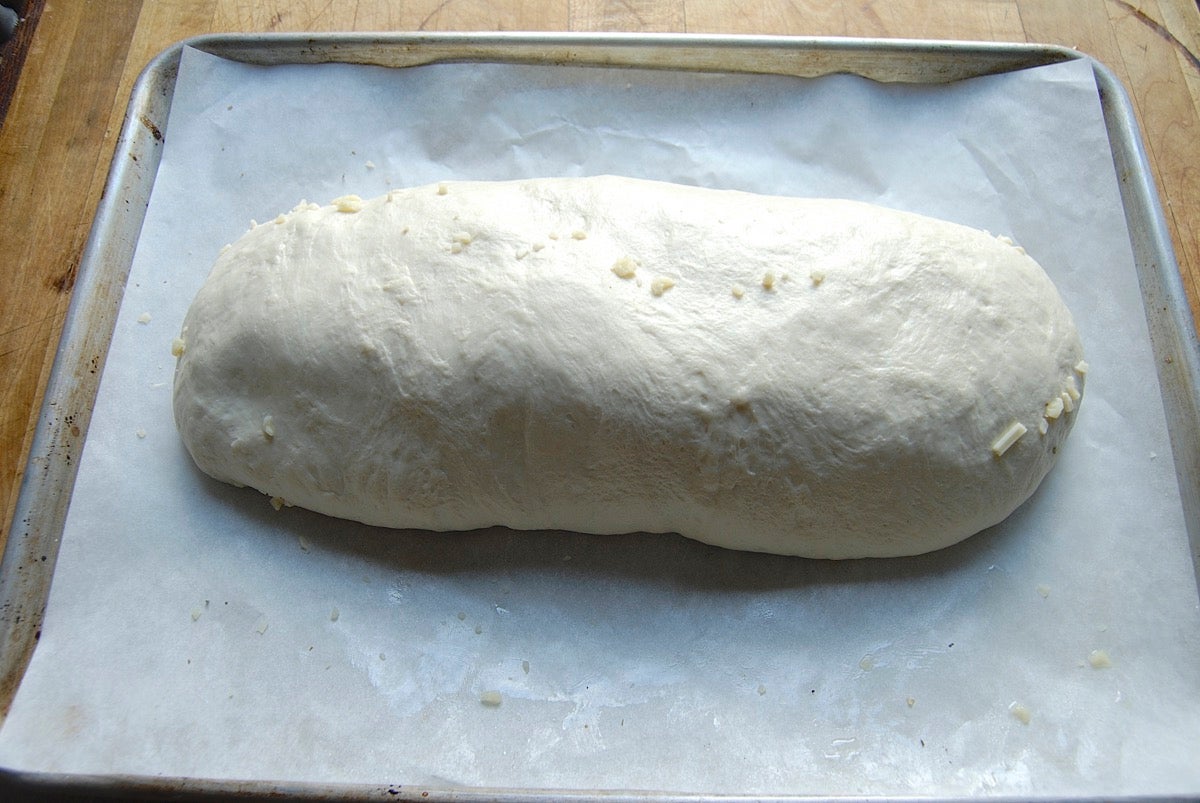 Gruyere-Stuffed Crusty Loaves Bakealong via @kingarthurflour