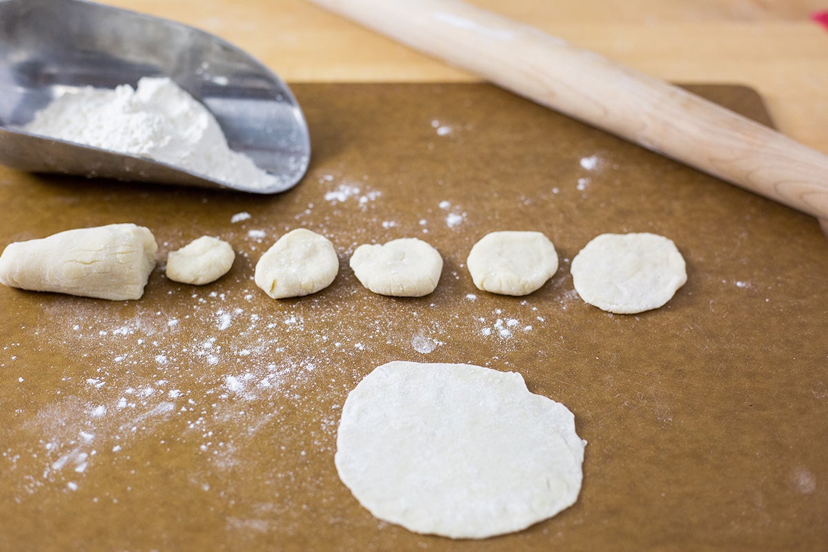 Shaping Asian Dumplings via @kingarthurflour