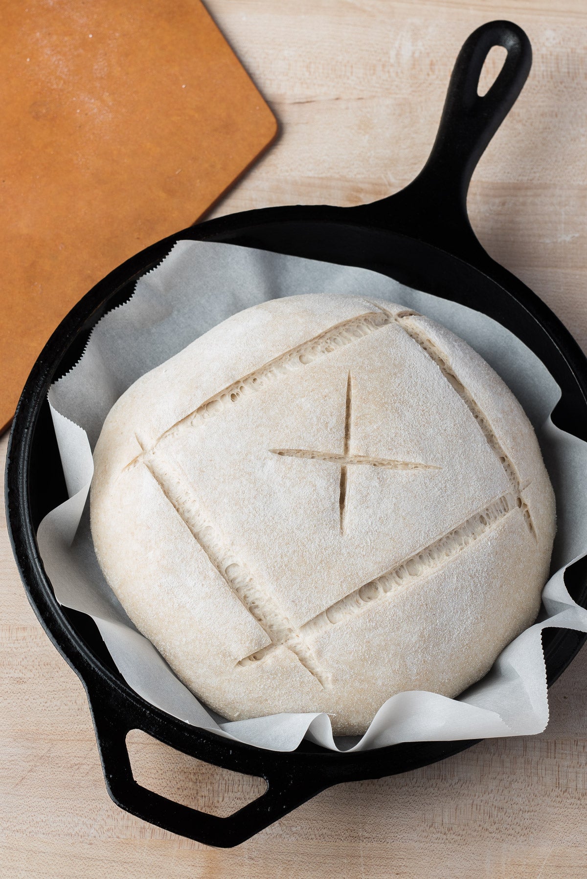 Transferring Bread Dough via @kingarthurflour