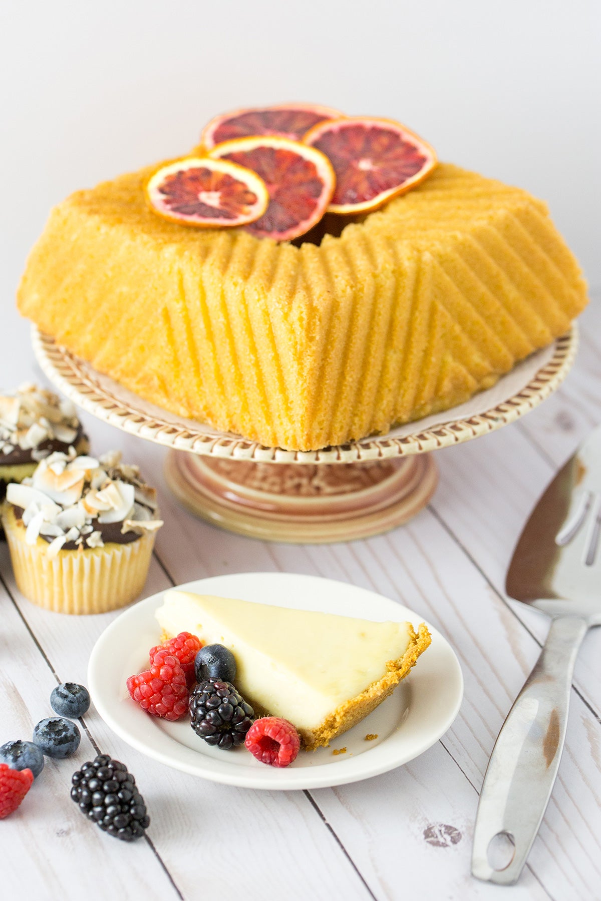 Dairy-free cake via @kingarthurflour