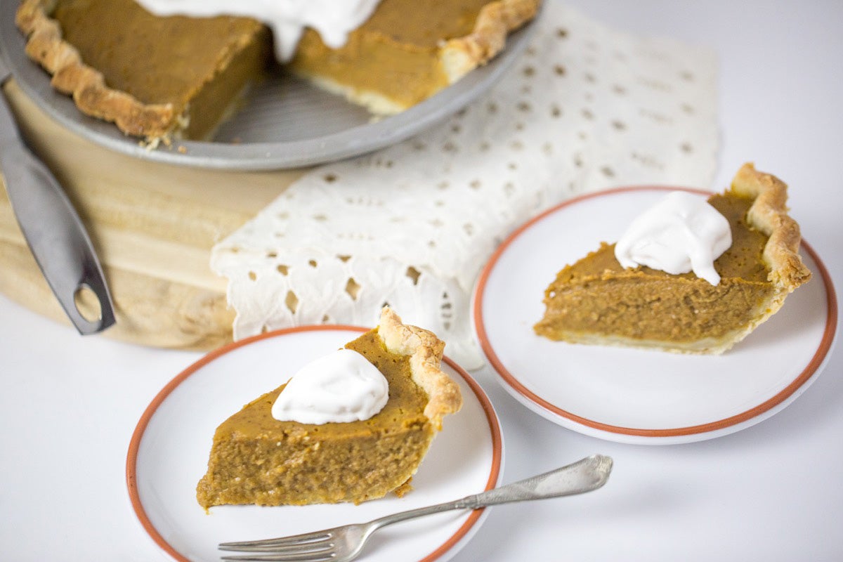 Dairy-free pie via @kingarthurflour