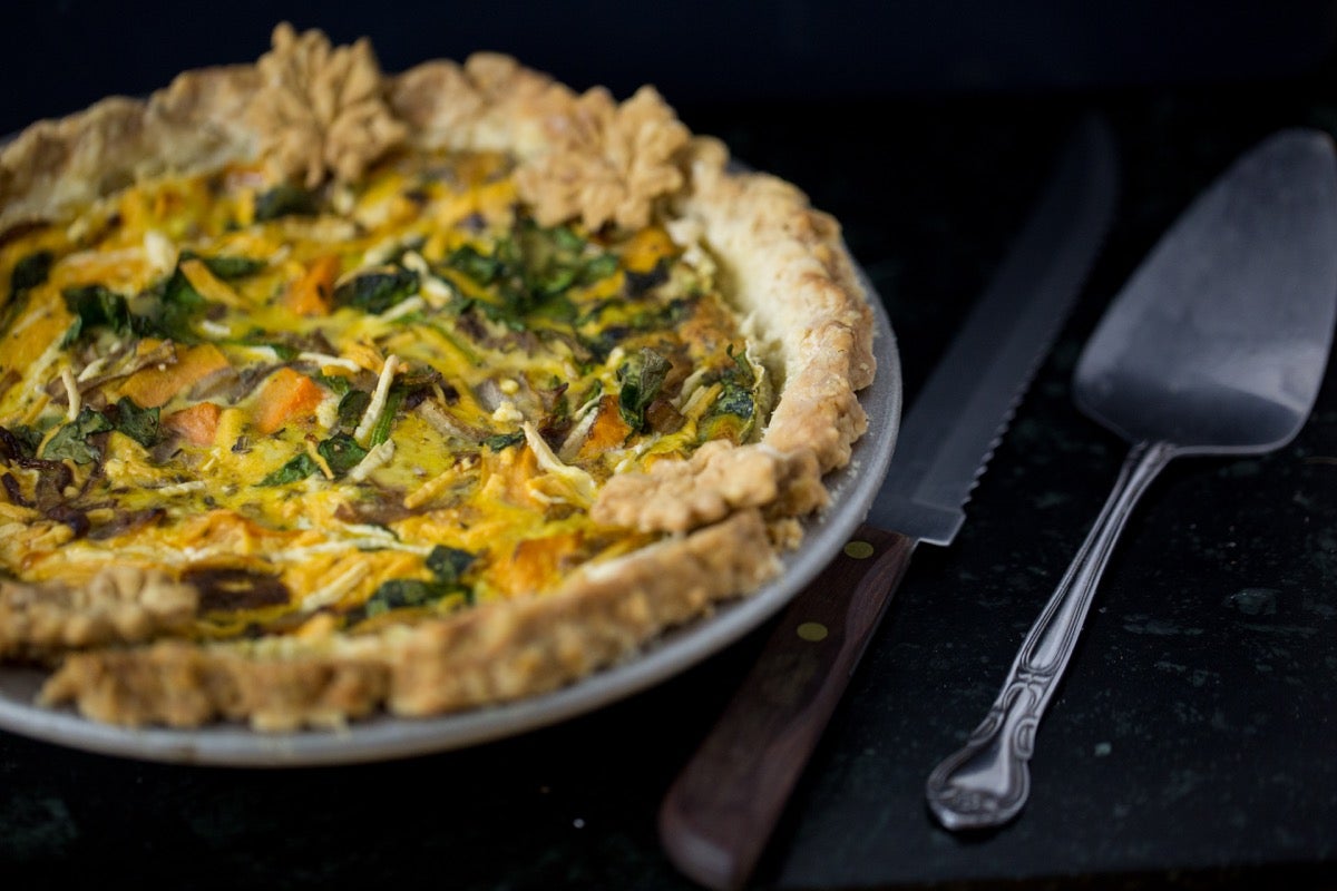 Dairy-free pie via @kingarthurflour