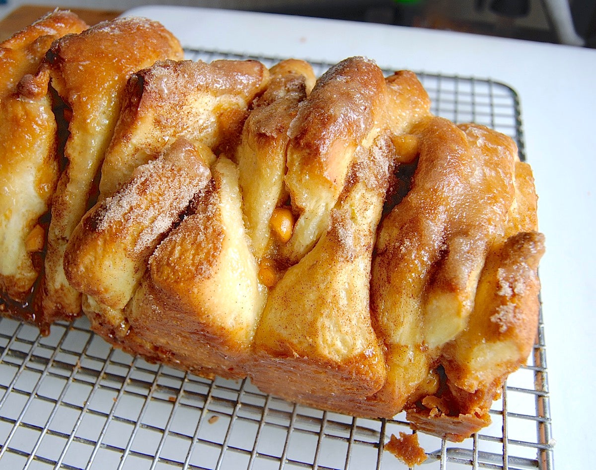 Butterflake Herb Loaf Transformed via @kingarthurflour