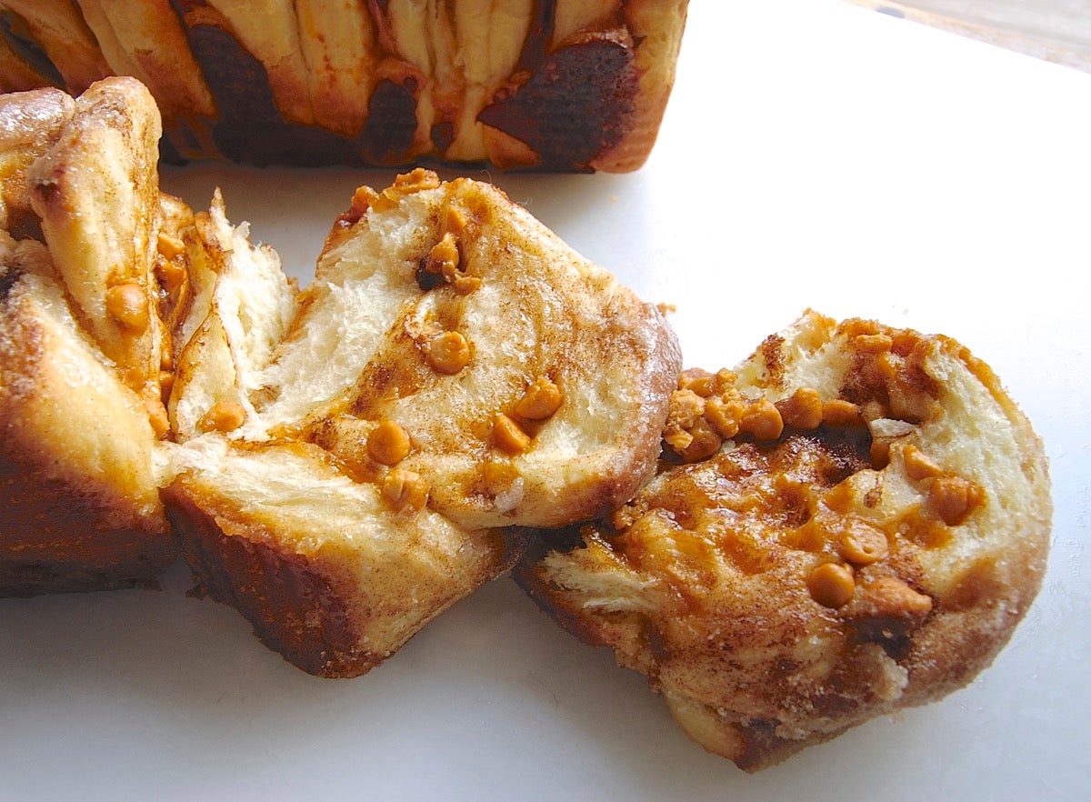 Butterflake Herb Loaf Transformed via @kingarthurflour