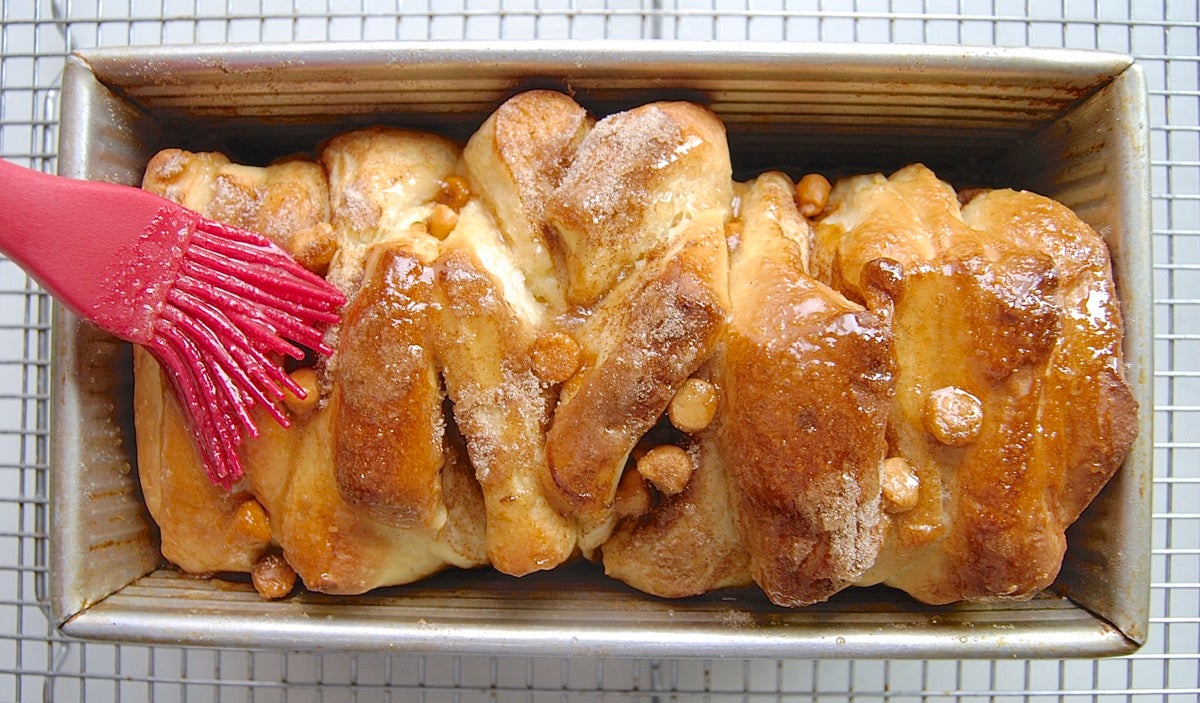 Butterflake Herb Loaf Transformed via @kingarthurflour