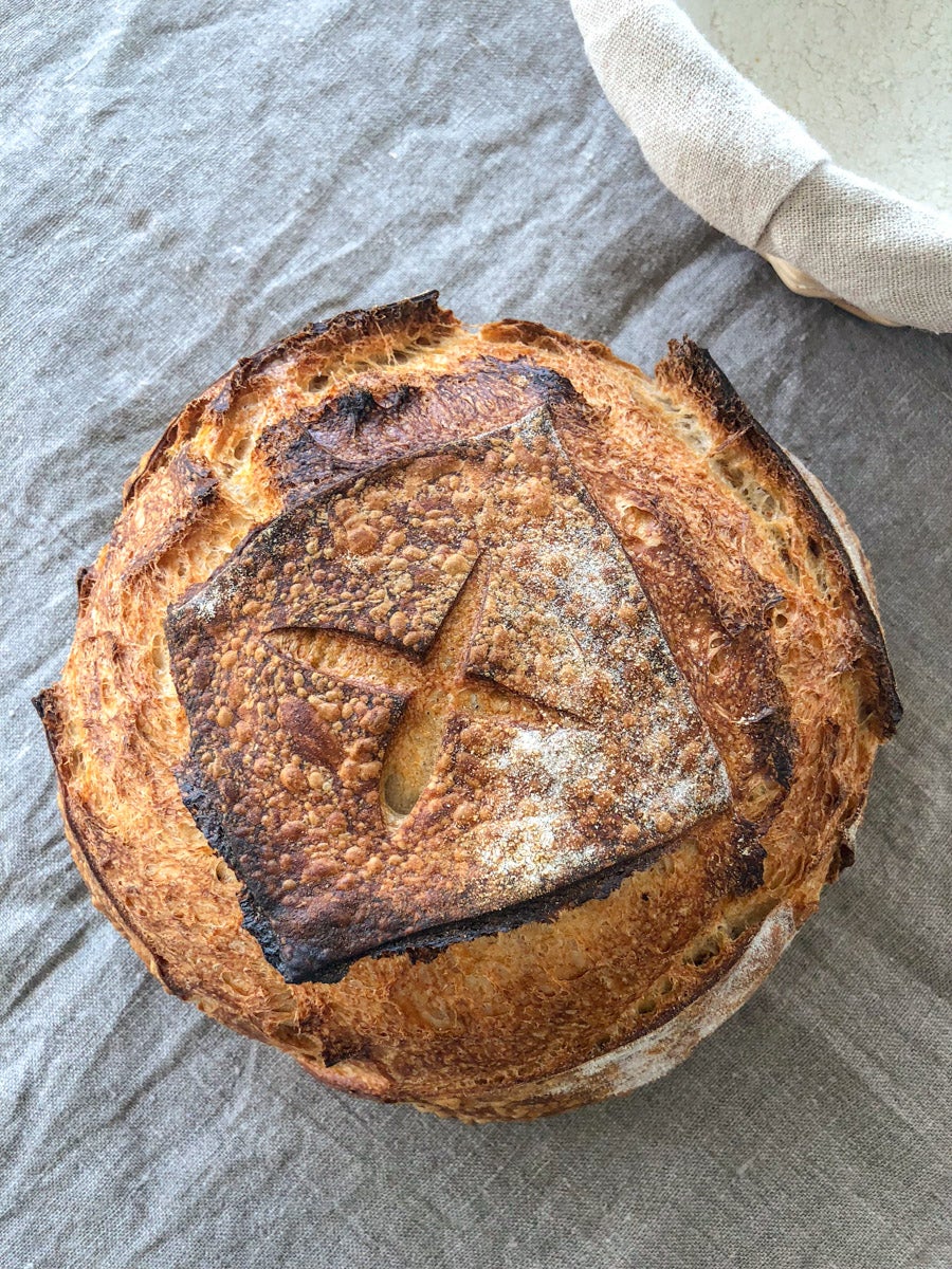 Shaping a Boule via @kingarthurflour