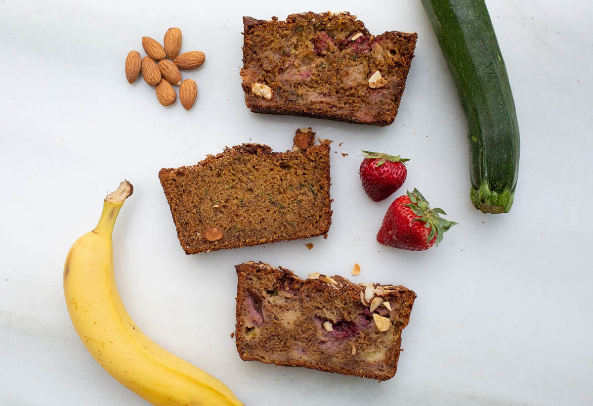 Zucchini banana bread and other variations @kingarthurflour