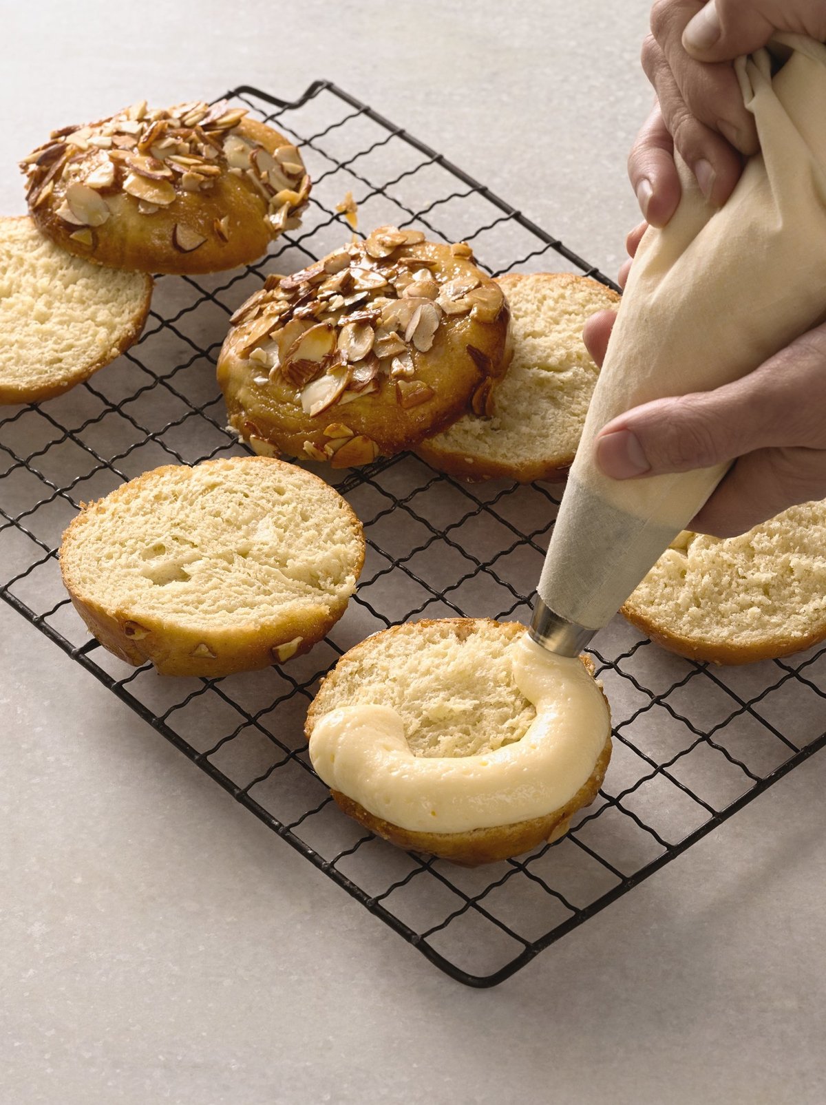 How to make pastry cream via @kingarthurflour