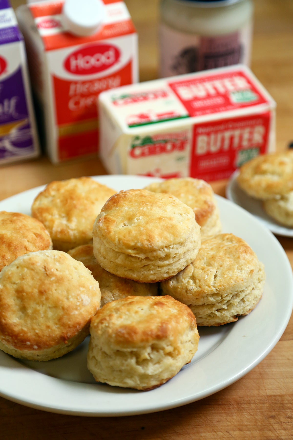 Fats and liquids in biscuits via @kingarthurflour