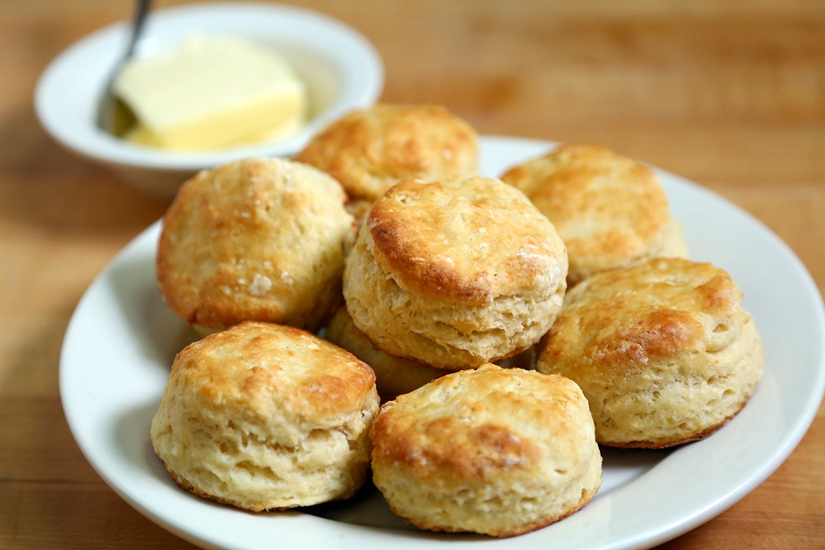 Fats and liquids in biscuits via @kingarthurflour