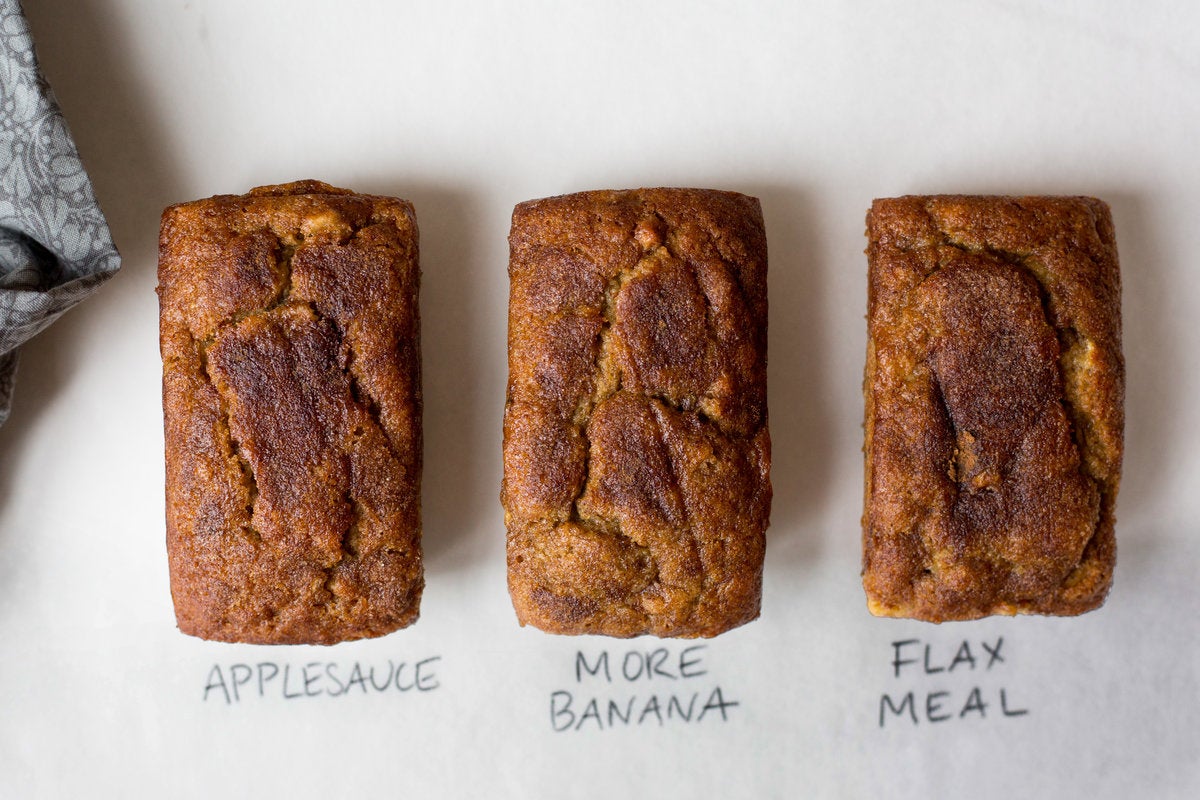 Gluten-free and vegan banana bread via @kingarthurflour