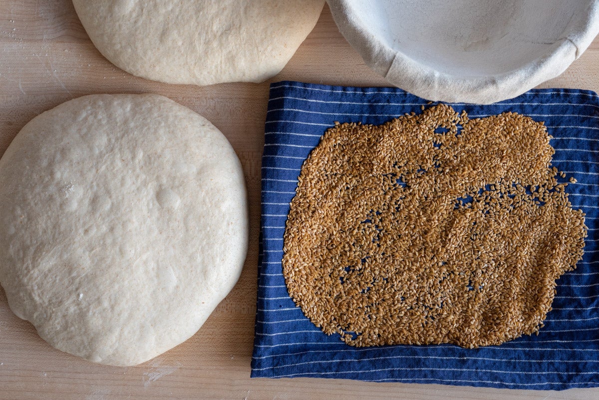 Topping Bread Dough via @kingarthurflour