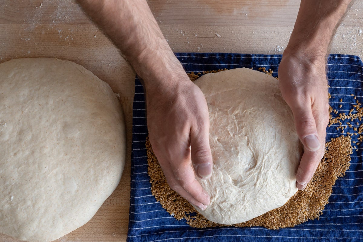 Topping Bread Dough via @kingarthurflour