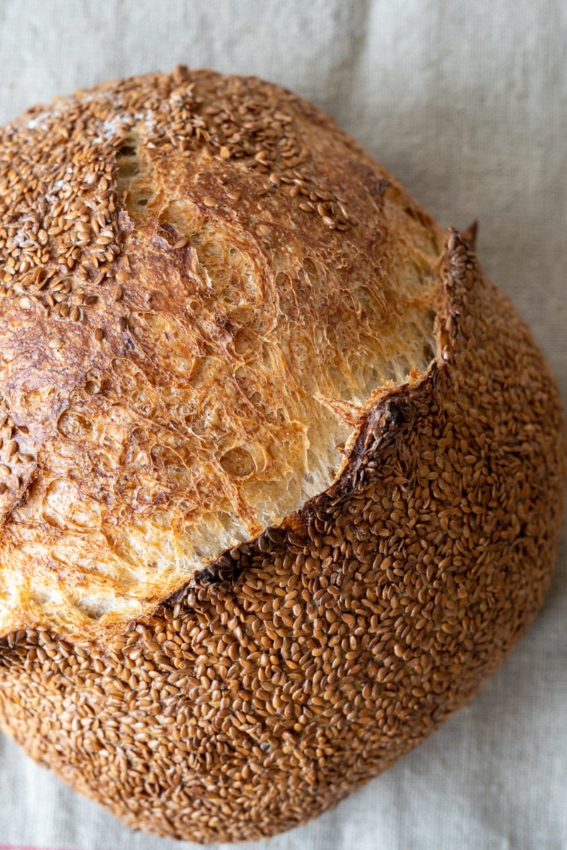 Topping Bread Dough via @kingarthurflour