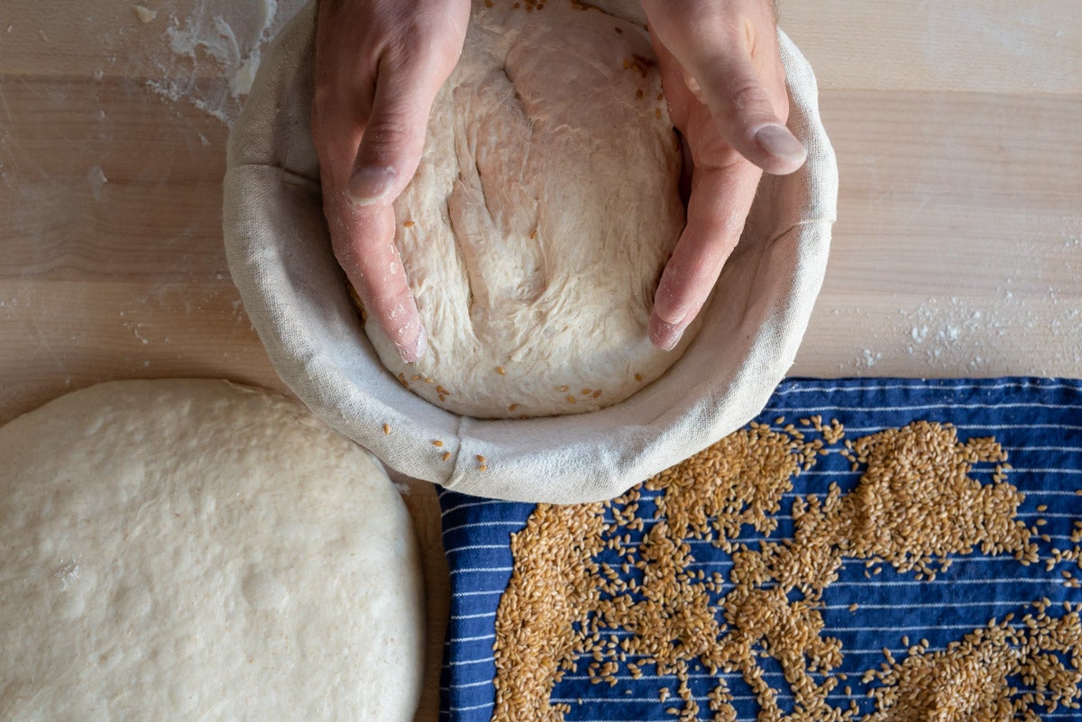 Topping Bread Dough via @kingarthurflour