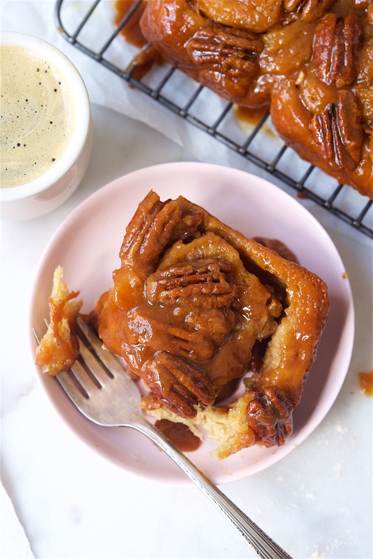 How to bake sticky buns via @kingarthurflour