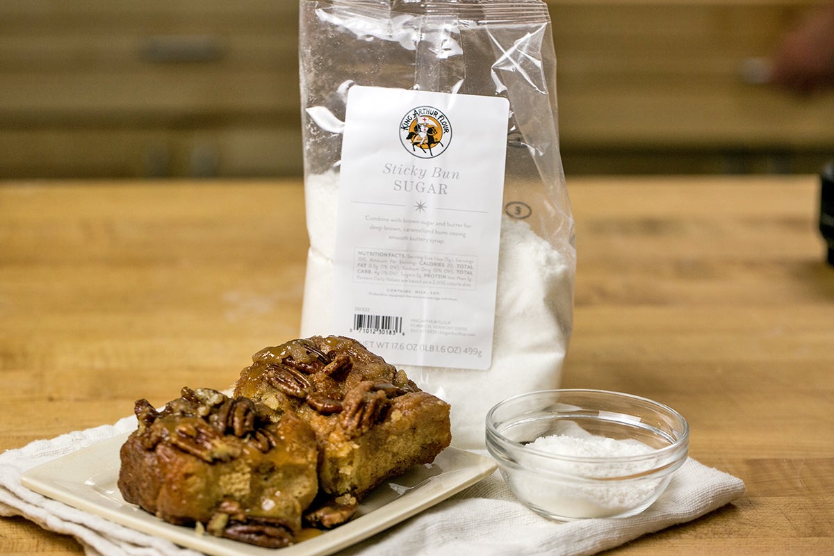 How to make sticky buns via @kingarthurflour