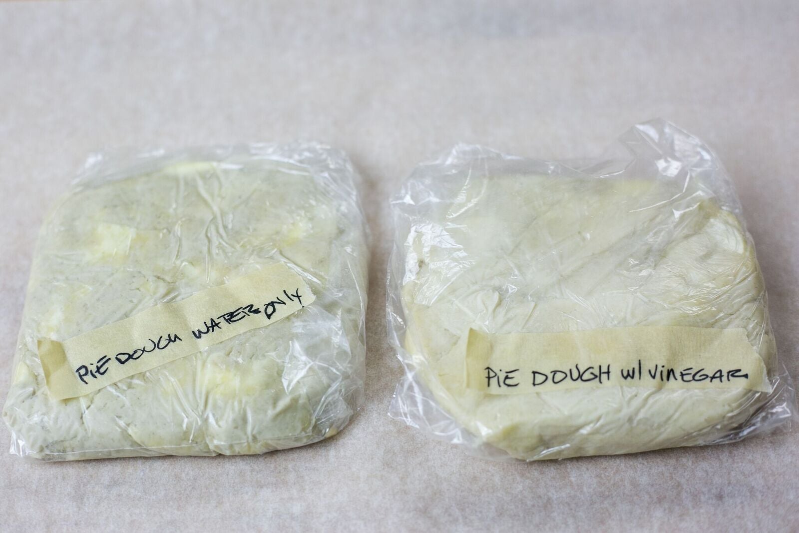 Pie dough via @kingarthurflour