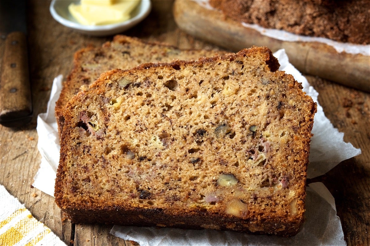 Reshaping Banana Bread via @kingarthurflour