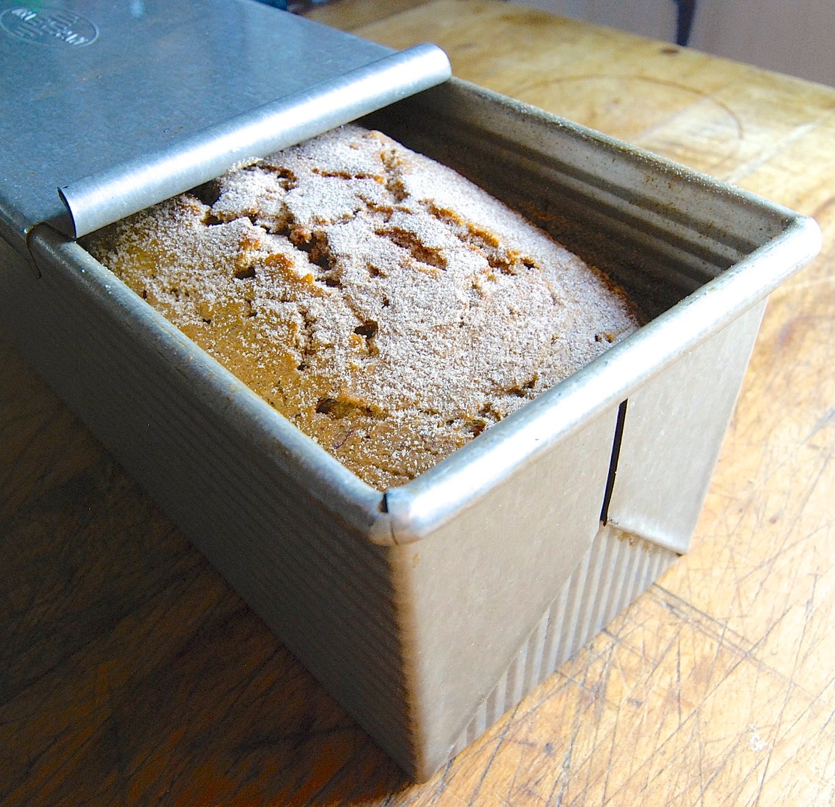 Reshaping Banana Bread via @kingarthurflour