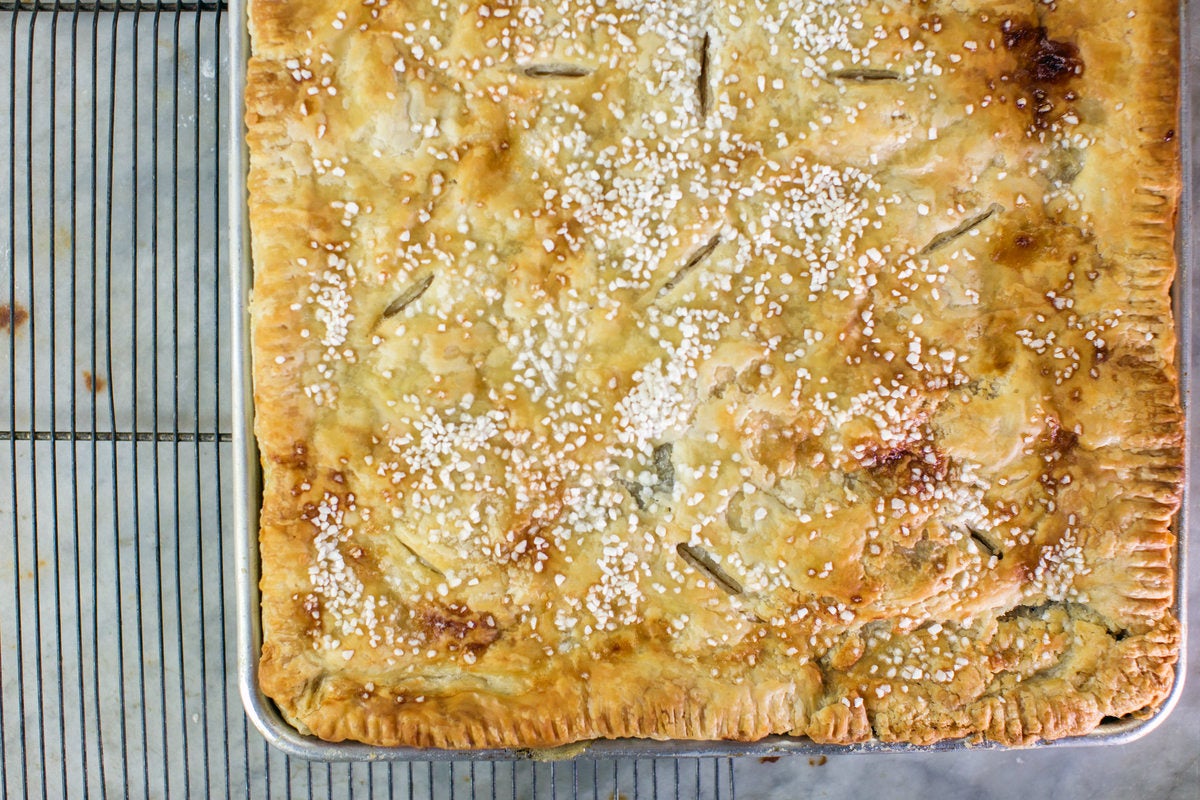 Slab Pie via @kingarthurflour