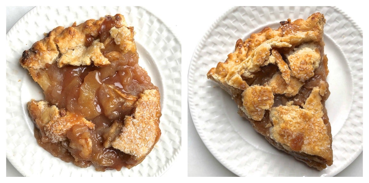 How to prevent runny apple pie via @kingarthurflour