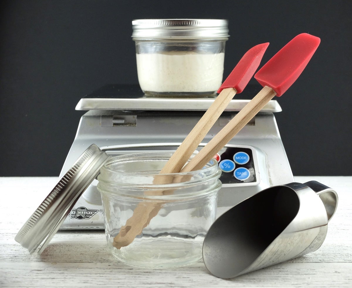 Maintaining a smaller sourdough starter via @kingarthurflour