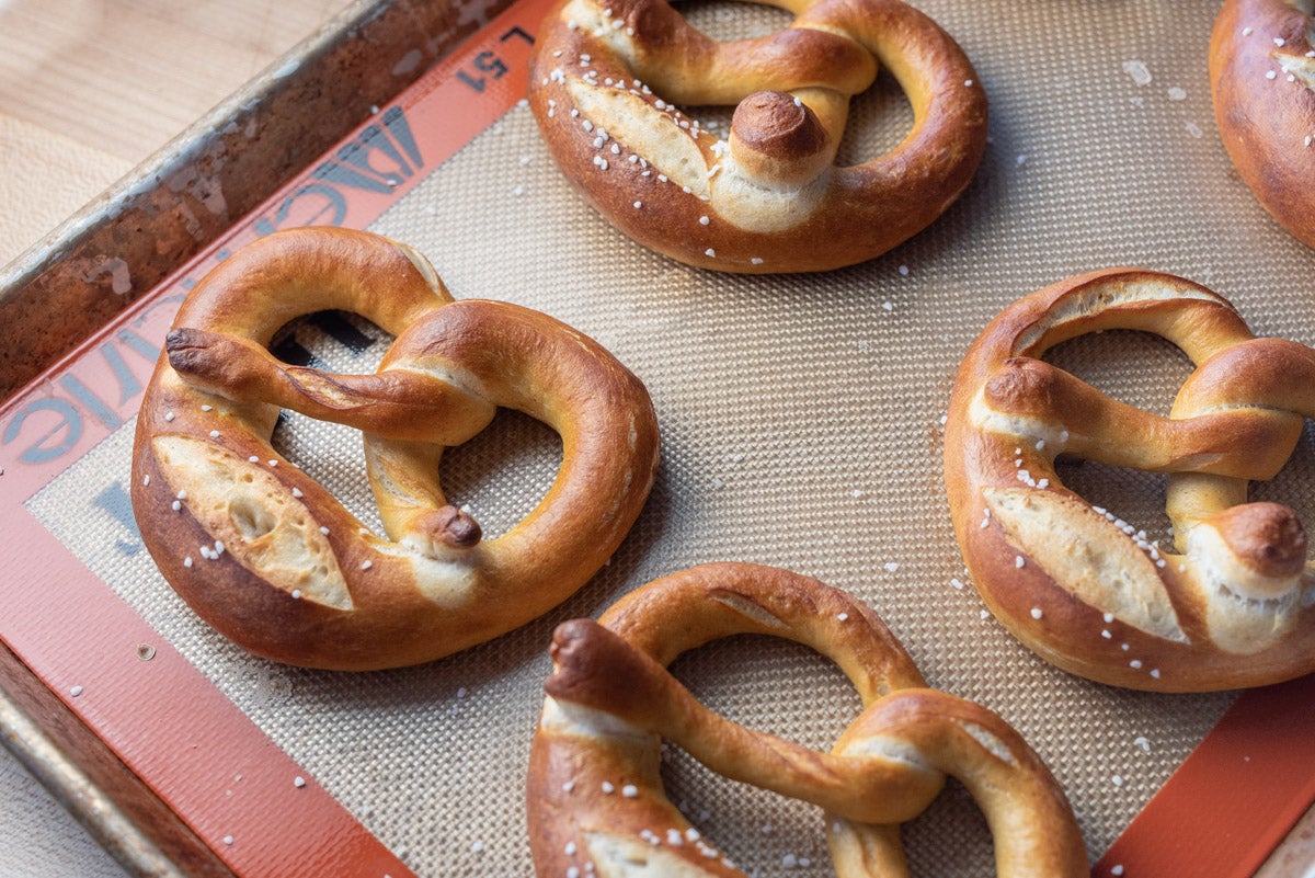 Making Pretzels at Home via @kingarthurflour