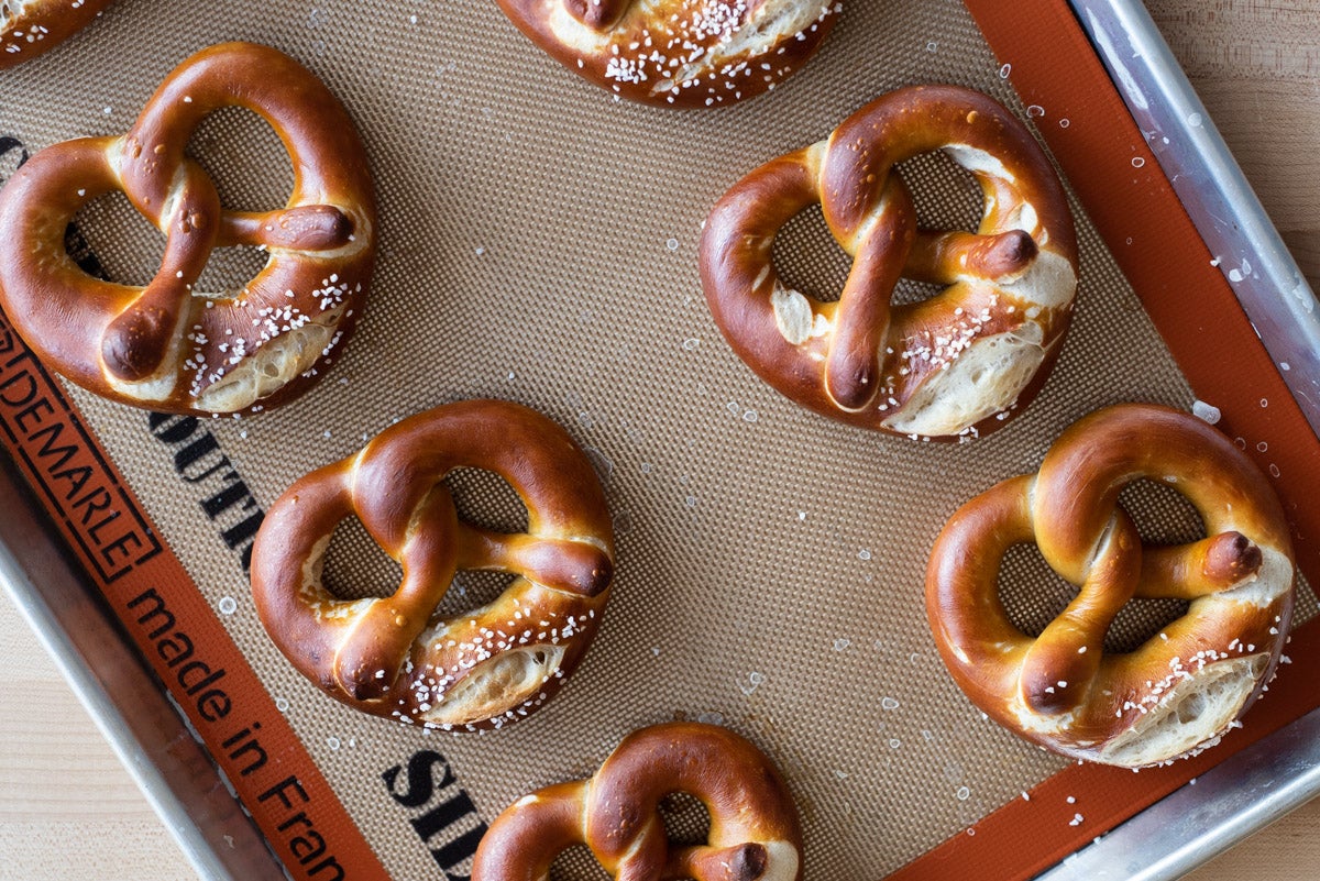 Making Pretzels at Home via @kingarthurflour